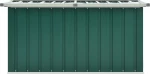 vidaXL Μπαούλο 129x67x65cm Πράσινο