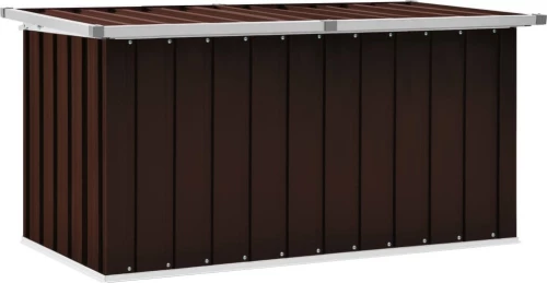 Μπαούλο Αποθήκευσης Κήπου Καφέ 129 x 67 x 65 εκ.