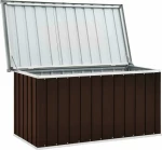 Μπαούλο Αποθήκευσης Κήπου Καφέ 129 x 67 x 65 εκ.