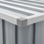 vidaXL Μπαούλο Αποθήκευσης Κήπου Γκρι 149 x 99 x 93 εκ.