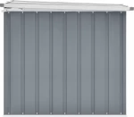 vidaXL Μπαούλο Αποθήκευσης Κήπου Γκρι 149 x 99 x 93 εκ.