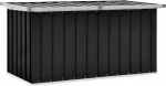 vidaXL Μπαούλο 129x67x65cm Ανθρακί
