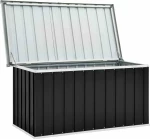 vidaXL Μπαούλο 129x67x65cm Ανθρακί