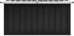 vidaXL Μπαούλο 129x67x65cm Ανθρακί