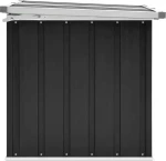 vidaXL Μπαούλο 129x67x65cm Ανθρακί