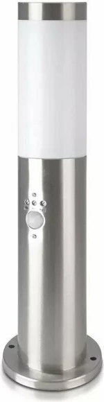 V-TAC Εξωτερικό Φωτιστικό Δαπέδου Ασημί IP44 E27 45cm 8964