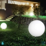 Globo Lighting Εξωτερικό Φωτιστικό Δαπέδου Toula Λευκό 31776