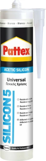 Pattex Silicon5 Διάφανη 280ml