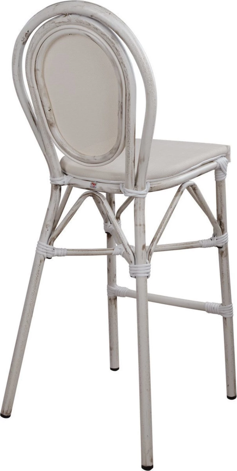 Σκαμπό Μπαρ Αλουμινίου Bamboo Look HM5110