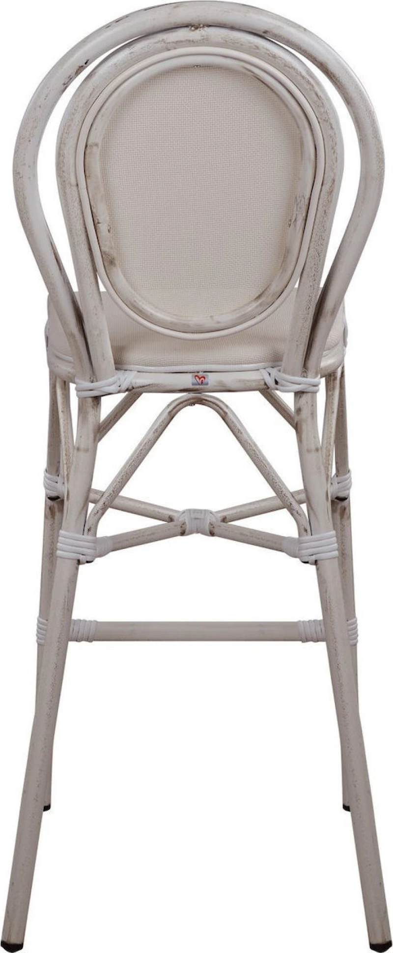 Σκαμπό Μπαρ Αλουμινίου Bamboo Look HM5110