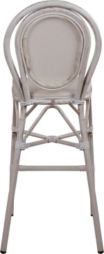 Σκαμπό Μπαρ Αλουμινίου Bamboo Look HM5110