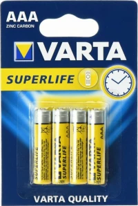 Varta Superlife AAA 1.5V Zinc-Carbon