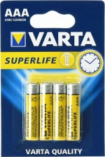Varta Superlife AAA 1.5V Zinc-Carbon