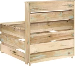 Διθέσιος Καναπές 316200 Φυσικό 60x70x66cm