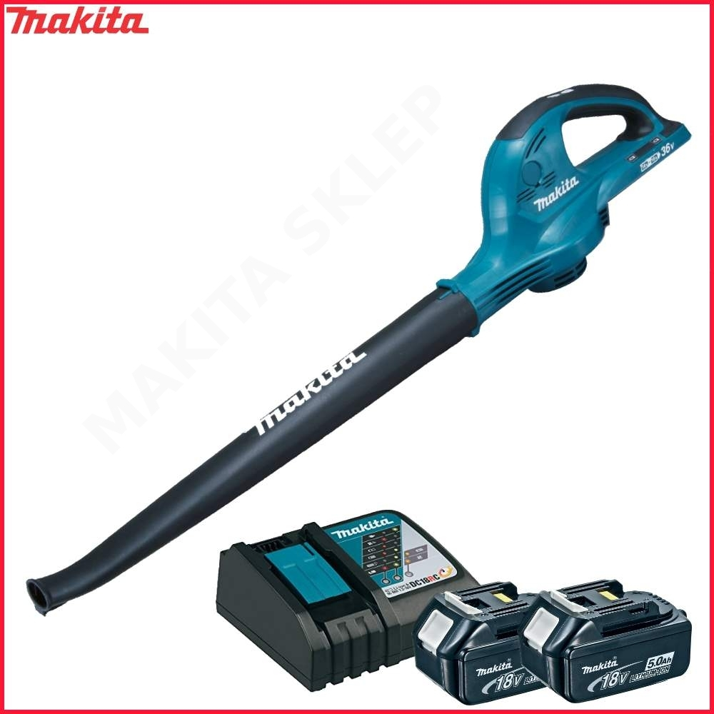Makita Dub361rt Φορτιστή 1 1×5.0ah Φυσητήρας Χειρός Μπαταρίας 1x5.0Ah με Ρύθμιση Έντασης