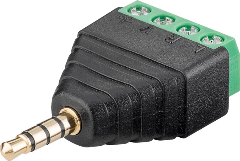 Goobay Terminal Block 4-pin 3.5 mm (59198)