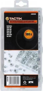 Tactix Σετ Παξιμάδια Ασφαλείας 100τμχ. 565143