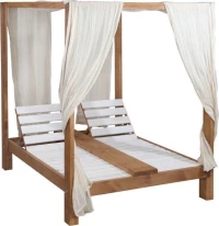 Ξαπλώστρα Ξύλινη Daybed 198x135cm