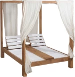 Ξαπλώστρα Ξύλινη Daybed 198x135cm