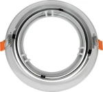 GloboStar 77850 Μεταλλικό Πλαίσιο Σποτ για 77850 AR111 17.2x17.2cm Λευκό