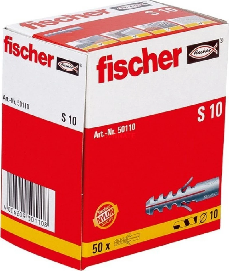 Fischer Dubel S 10 050110 50τμχ