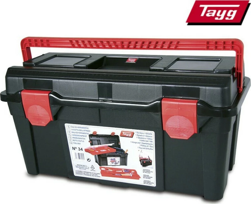 Tayg Ν34 Εργαλειοθήκη Χειρός Πλαστική 58x25.8x29cm