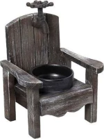 Espiel Κασπώ Γλαστράκι Γκρι/καφέ 23cm
