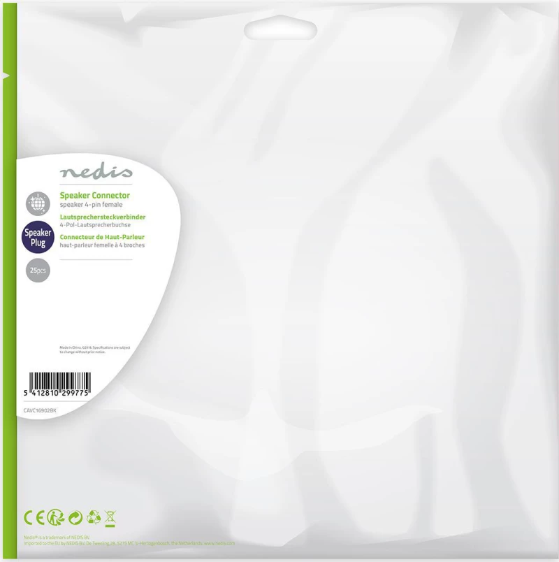 Nedis 25x Speakon female (CAVC16902BK)