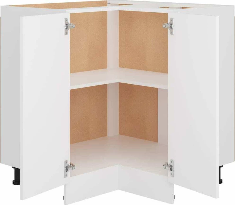 Επιδαπέδιο Ντουλάπι 75.5x75.5x80.5cm Λευκό
