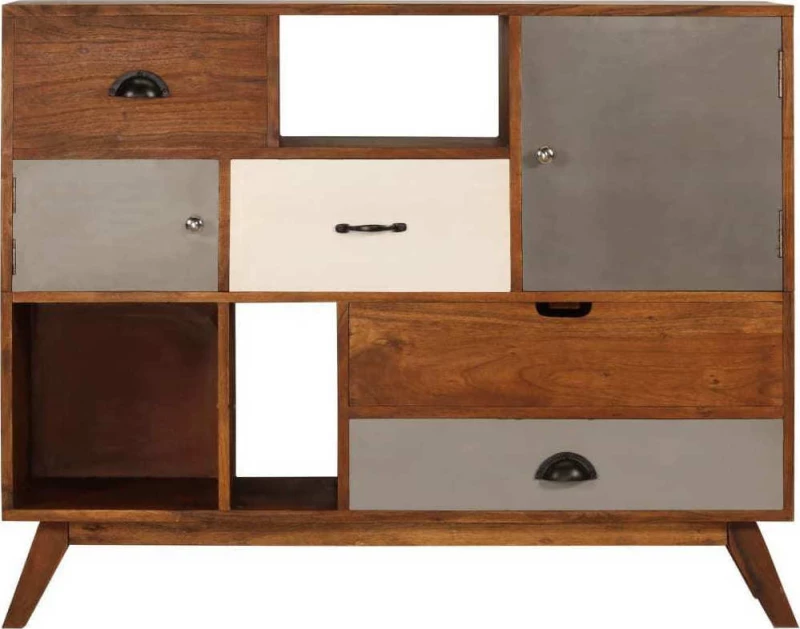 vidaXL Μπουφές 115 x 35 x 86 εκ. από Μασίφ Ξύλο Ακακίας