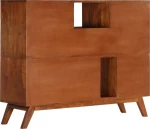 vidaXL Μπουφές 115 x 35 x 86 εκ. από Μασίφ Ξύλο Ακακίας
