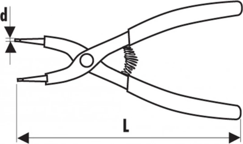 Expert Tools E117921 Ασφαλειοτσίμπιδο 130mm