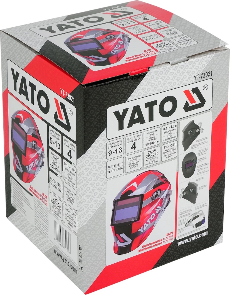 Yato Ηλεκτρονική Μάσκα Ηλεκτροκόλλησης YT-73921
