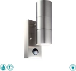 Globo Lighting Style Επιτοίχιο Εξωτερικό Φωτιστικό Ασημί 3201-2SL