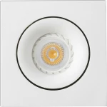 Faro Barcelona Μεταλλικό Σποτ Χωνευτό GU10 Argon 11.5x11.5cm Λευκό