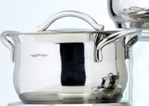 SP Tableware Βαθιά Ανοξείδωτη Κατσαρόλα 22cm