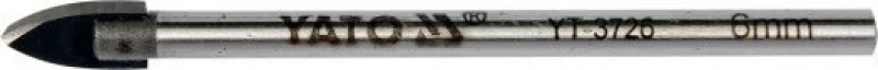 Yato Τρυπάνι Κεραμικών & Τζαμιών 4mm YT-3725 1τμχ