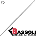 Bassoli Λίμα Στρογγυλή Αργυροχρυσοχοΐας 160mm 57MD160/4