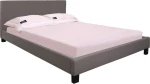 Wilton Cappucino Κρεβάτι Διπλό Δερματίνη / Με Τάβλες 150x200cm