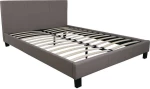 Wilton Cappucino Κρεβάτι Διπλό Δερματίνη / Με Τάβλες 150x200cm