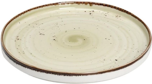 Espiel Step Πιάτο Γλυκού Κεραμικό Πράσινο με Διάμετρο 21cm 6τμχ