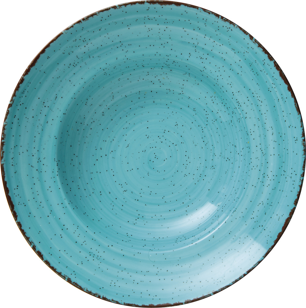 GTSA Tiffany Πιάτο Βαθύ από Πορσελάνη Γαλάζιο με Διάμετρο 27cm 6τμχ