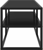 Έπιπλο Τηλεόρασης Μαύρο Γυαλί 100x40x40cm