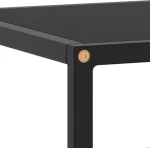 Έπιπλο Τηλεόρασης Μαύρο Γυαλί 100x40x40cm