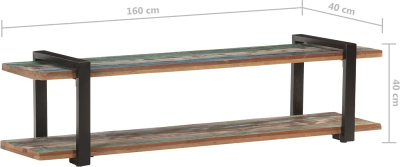 Έπιπλο Τηλεόρασης Καφέ 160x40x40cm