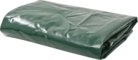 vidaXL Μουσαμάς 650gr/m² Πράσινος 4x5m 43824