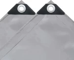vidaXL Μουσαμάς 650gr/m² Γκρι 1.5x20m 144889