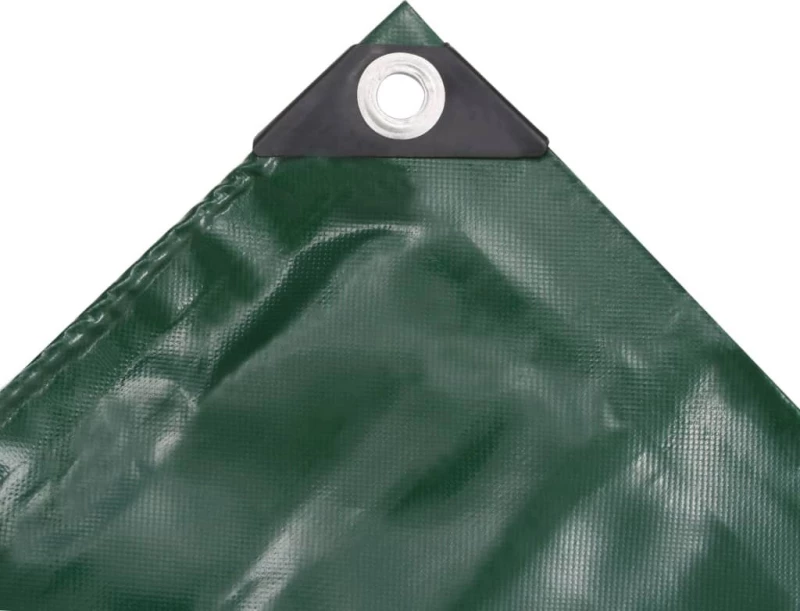 vidaXL Μουσαμάς 650gr/m² Πράσινος 1.5x20m 144896