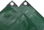 vidaXL Μουσαμάς 650gr/m² Πράσινος 1.5x20m 144896