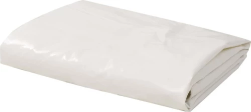 vidaXL Μουσαμάς 650gr/m² Λευκός 1.5x20m 144910